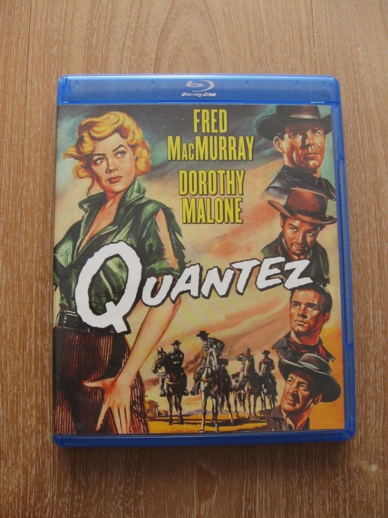 Blu-ray Quantez (US uitgave) Fred MacMurray Dorothy Malone, Cd's en Dvd's, Blu-ray, Zo goed als nieuw, Klassiekers, Ophalen of Verzenden