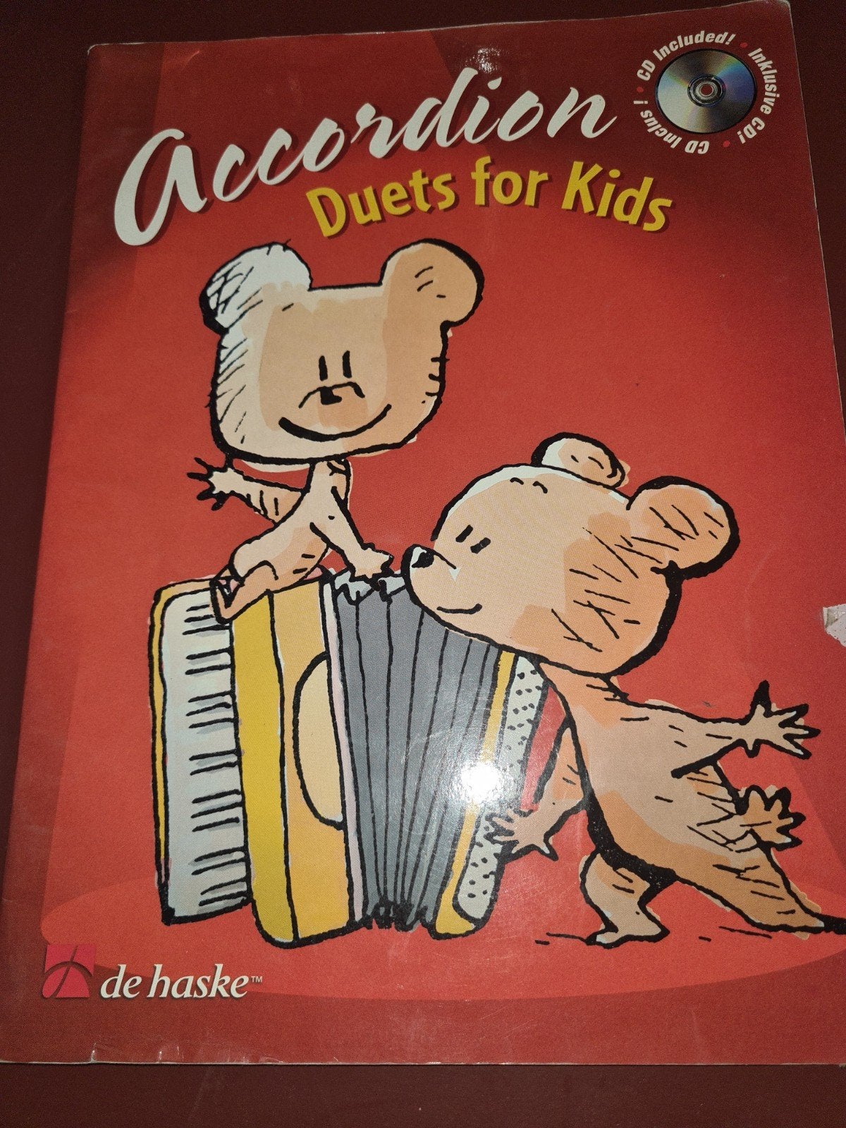 Accordeon Duets for Kids - Met CD, Muziek en Instrumenten, Gebruikt, Les of Cursus, Ophalen of Verzenden, Populair