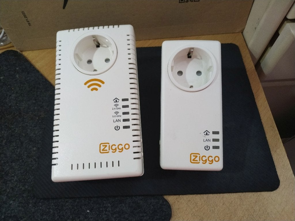 Ziggo Wifi booster powerline versterker, Ophalen of Verzenden, Zo goed als nieuw, Ziggo