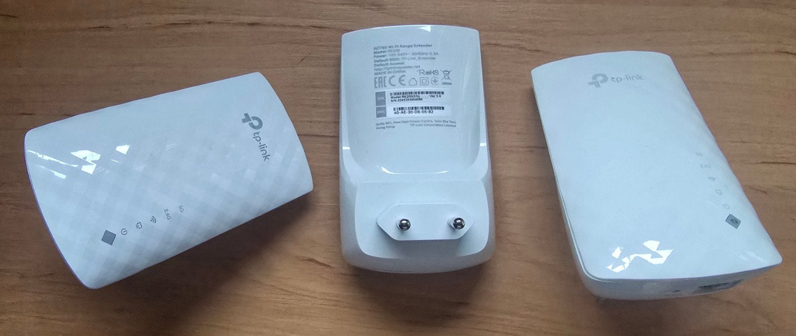 TP-Link RE200 AC750 Wifi Range Extender.  Alle 3 in een koop, Ophalen, Zo goed als nieuw, Router, TP-Link