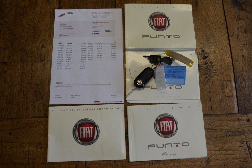 Fiat Punto Evo 1.3 M-Jet Dynamic | Airco-Ecc | Leder | Panod, Voorwielaandrijving, Euro 5, 28 km/l, Gebruikt