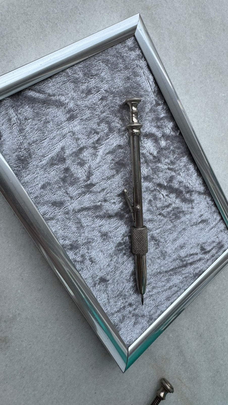Vintage Franken-Pohl mechanische bloedlancet / priknaald, Antiek en Kunst, Curiosa en Brocante, Ophalen