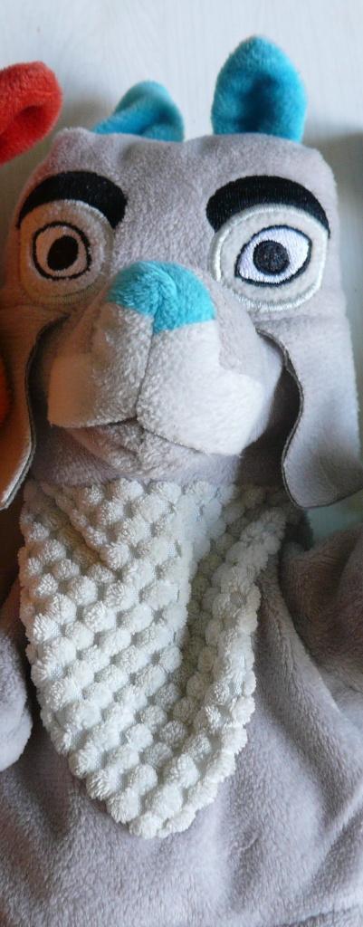 zachte poppenkastpop wolf van de fabeltjeskrant, Kinderen en Baby's, Speelgoed | Poppen, Ophalen of Verzenden, Gebruikt, Overige typen