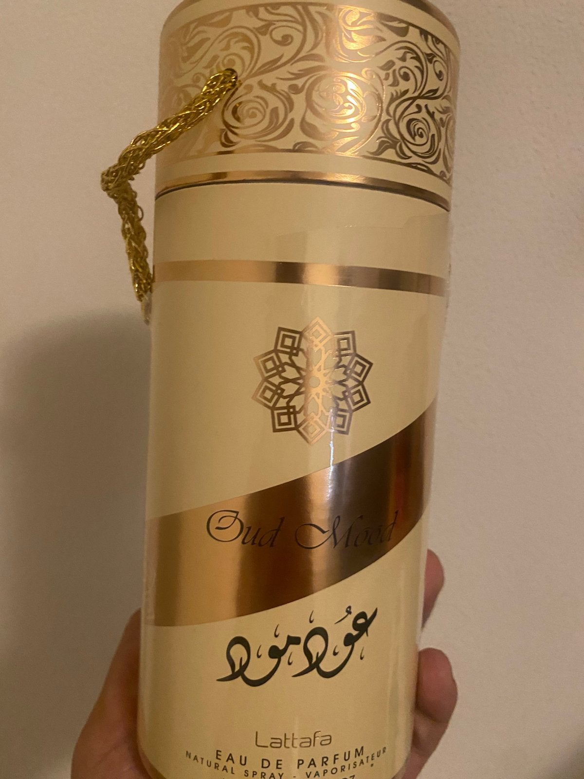 Lattafa oud mood 100ML, Verzenden, Zo goed als nieuw