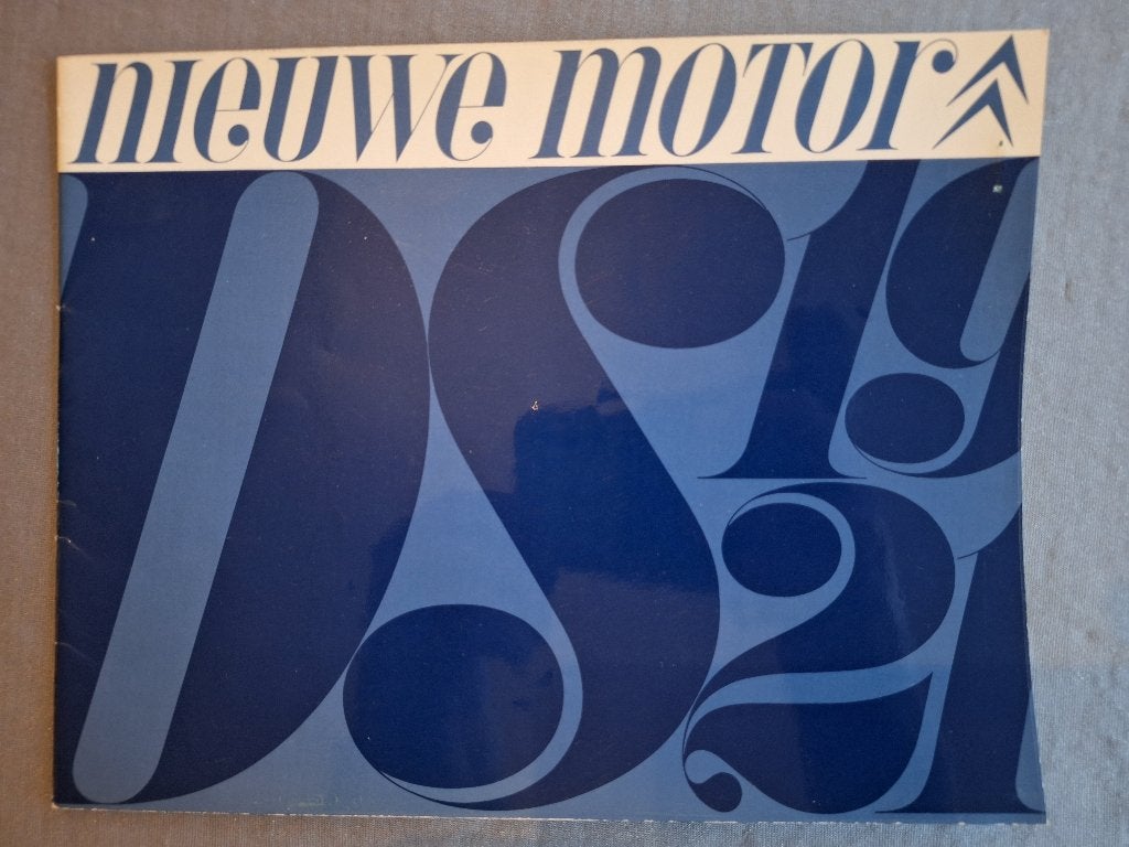 Brochure CITROEN DS 19-21 Nieuwe motor - 1965 NL, Verzenden, Zo goed als nieuw, Citroën
