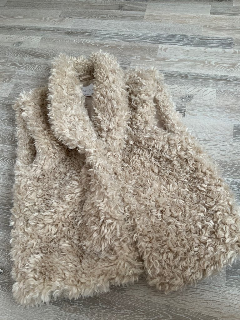 Teddy bodywarmer Cotton Club, Kleding | Dames, Maat 38/40 (M), Beige, Ophalen of Verzenden, Zo goed als nieuw