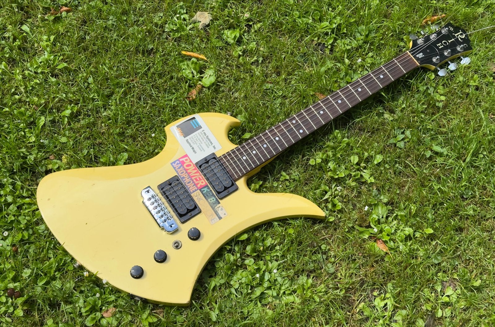 B.C. Rich Mockingbird MIJ Vintage White (1985) - Zeldzaam!, Muziek en Instrumenten, Ophalen, Gebruikt, Solid body, Overige merken