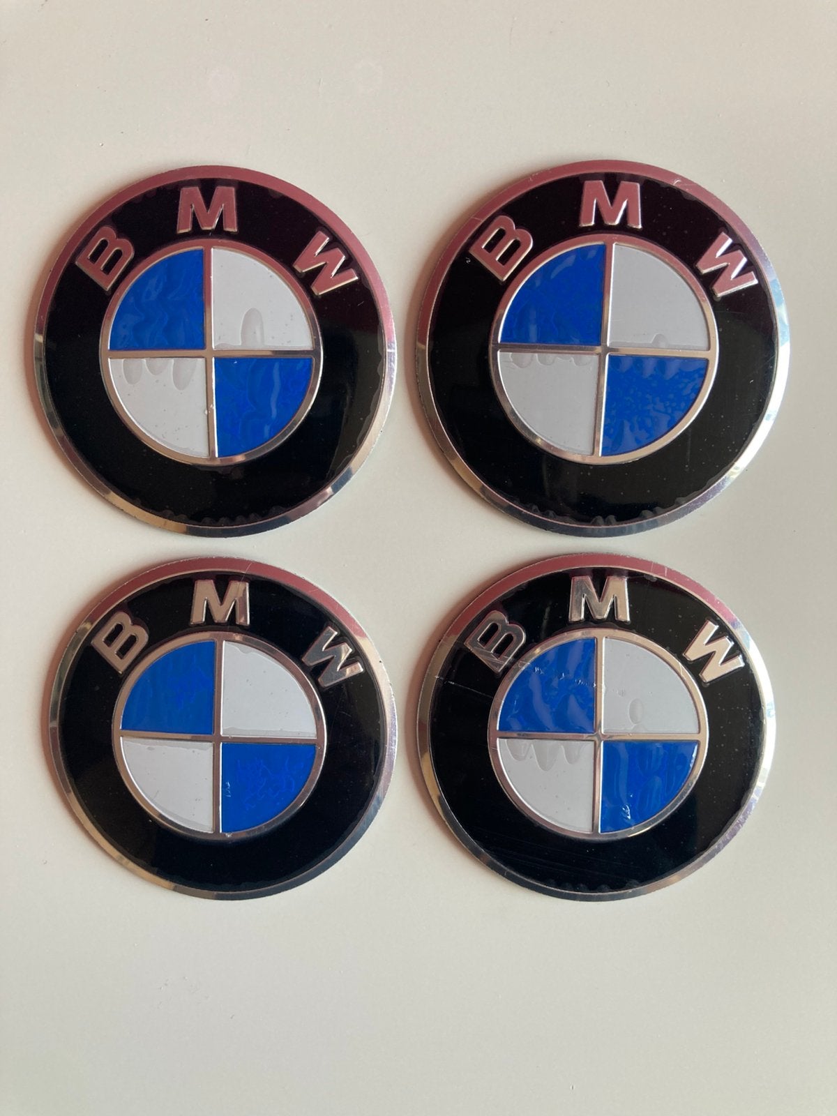 4x BMW embleem Diameter: 5,7 cm, Ophalen of Verzenden