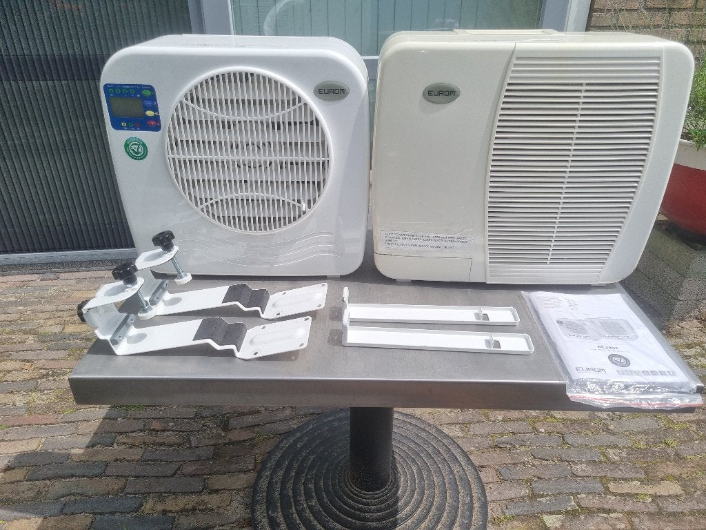 Aangeboden Eurom  AC 2401 split airco, Ophalen, Gebruikt
