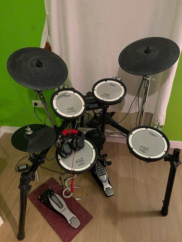 Roland TD-4 V-Drums elektronisch drumstel, Ophalen, Gebruikt, Roland, Elektronisch