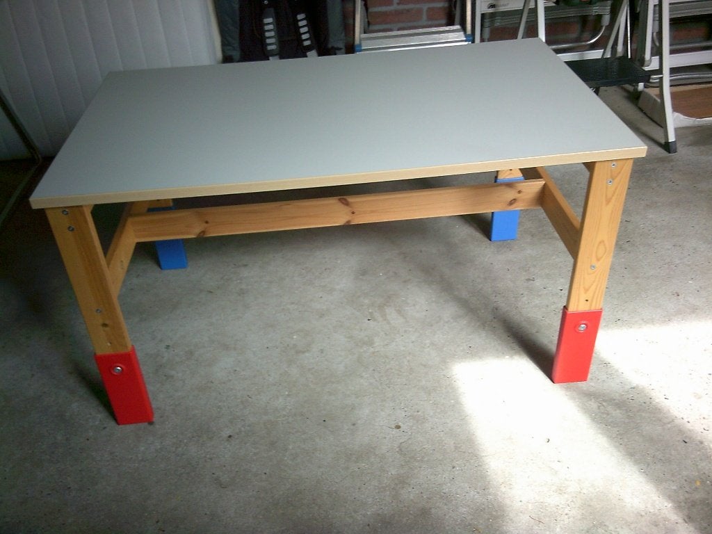 ikea Sandas kindertafel met verstelbare poten, Ophalen, Gebruikt, Tafel(s)