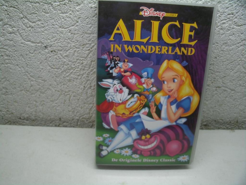 vhs 160a alice in wonderland de originele ned gespr, Alle leeftijden, Ophalen of Verzenden, Zo goed als nieuw, Overige typen
