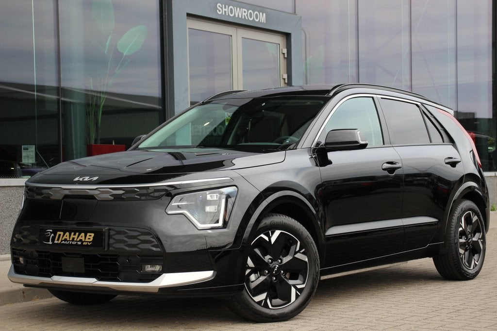 Kia e-Niro ExecutiveLine 64.8kWh | Schuifdak | Warmtepomp, Auto's, 12 maanden, Gebruikt, 750 kg, Zwart