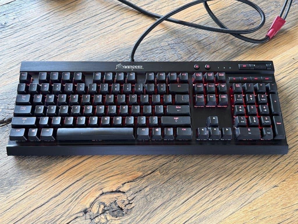 Corsair K70 Mechanical Gaming Keyboard, Gebruikt, Verzenden, Gaming toetsenbord, Azerty