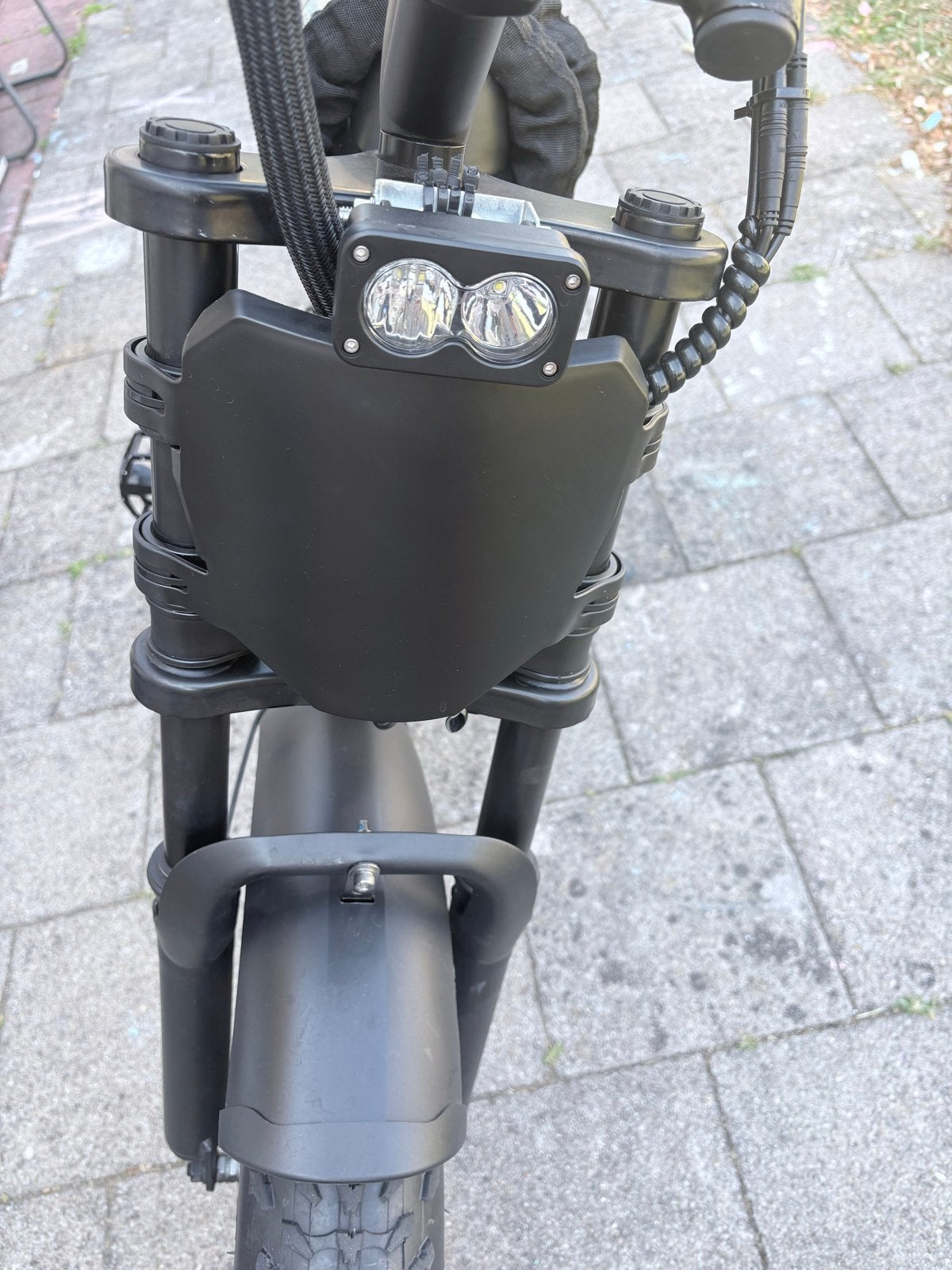 Fatbike v8 - Gebruikt met nieuwe lamp en remblokjes, Gebruikt, Versnellingen, Schijfrem, Ophalen