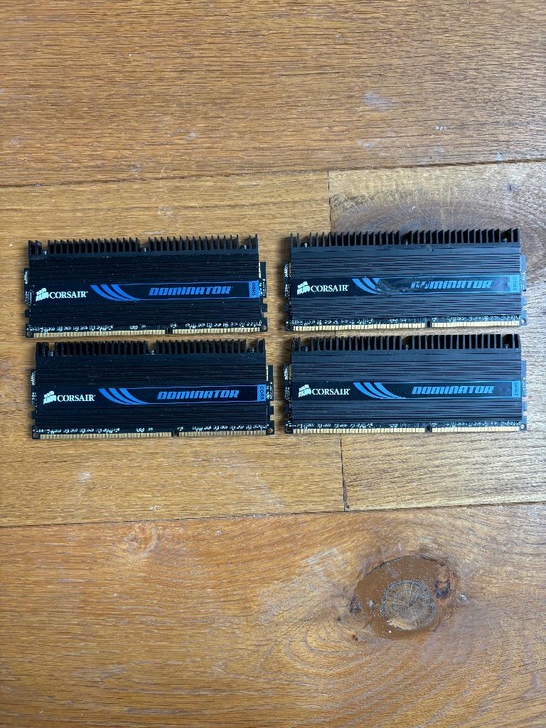 Corsair Dominator 16gb (4x4gb) DDR3 1600MHz, Computers en Software, RAM geheugen, DDR3, Ophalen of Verzenden, Zo goed als nieuw
