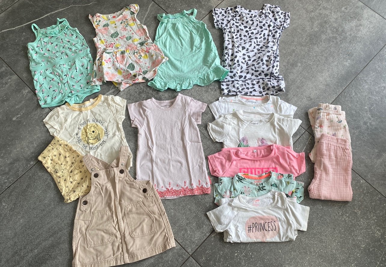 Katoenen Kleding pakket zomer maat 74, Ophalen of Verzenden, Gebruikt, Maat 74