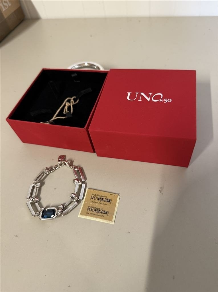 Armband - Uno de 50 bracelet - Sterling zilver, Sieraden, Tassen en Uiterlijk, Armbanden, Ophalen of Verzenden, Nieuw, Zilver