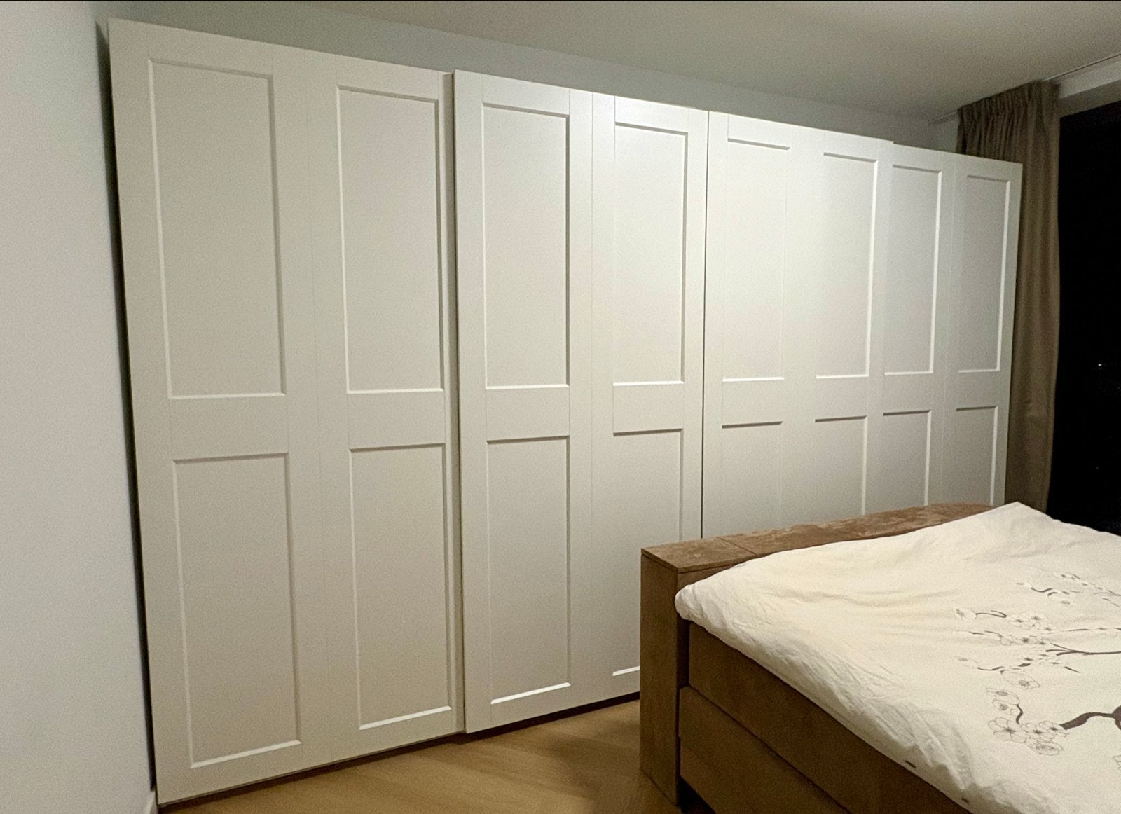 IKEA GRIMO schuifdeuren 2 complete sets, Ophalen, 200 cm of meer, Zo goed als nieuw, 200 cm of meer