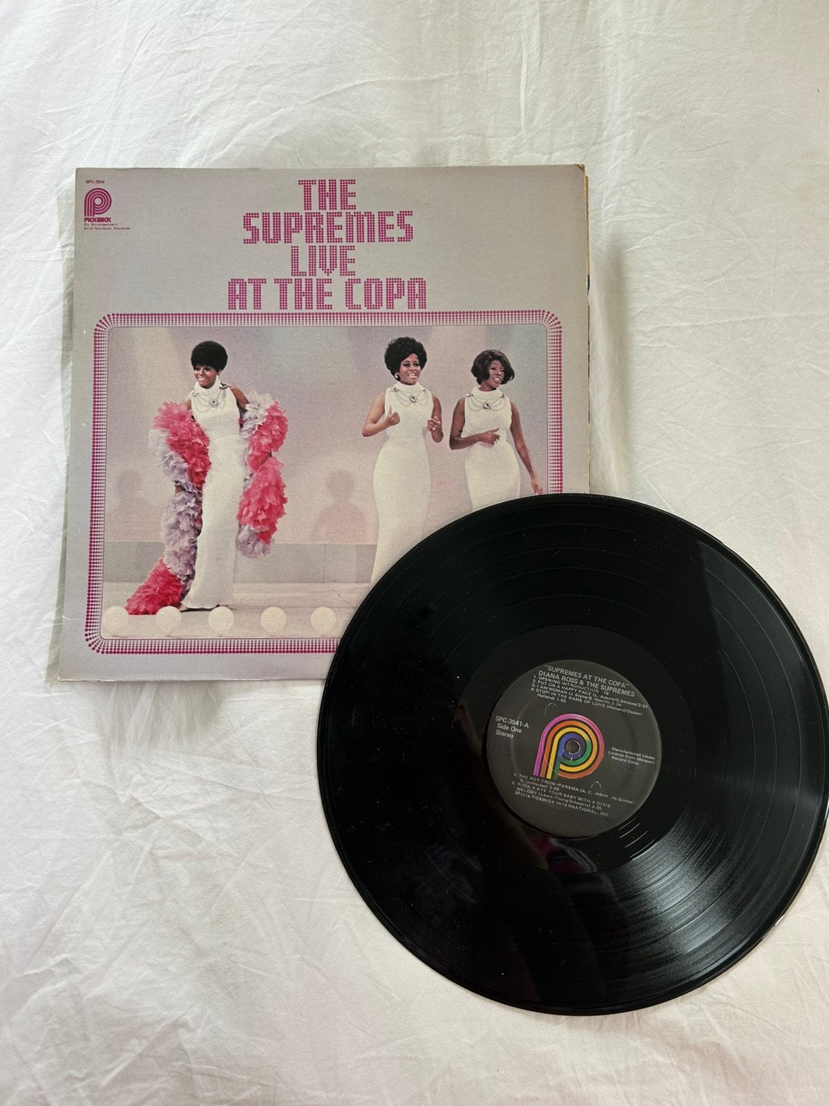 The supremes live at the copa cd/plaat, Ophalen of Verzenden, Zo goed als nieuw, 12 inch, Poprock