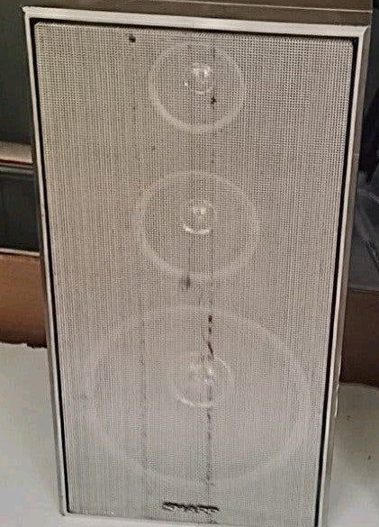 Vintage Boxen sharp CP-3500 HS Luidsprekers -, Stereo speakers, Gebruikt, Minder dan 60 watt, Ophalen