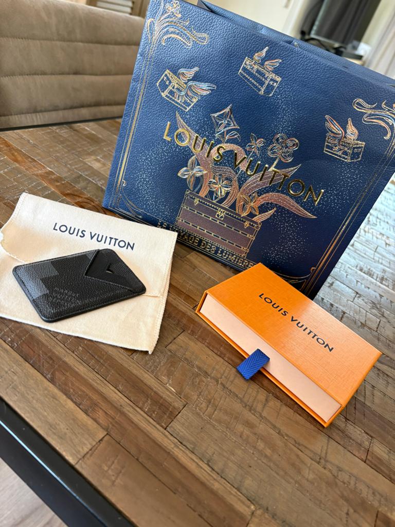 Louis Vuitton Pasjeshouder, Overige merken, Zwart, Nieuw, Ophalen of Verzenden