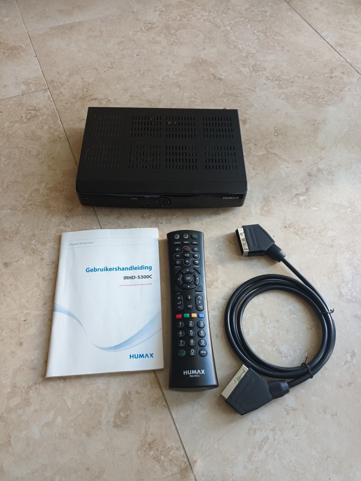 Humax IRHD-5300C Digitale HD-recorder met afstandsbediening, Ophalen of Verzenden, Gebruikt, Harddiskrecorder