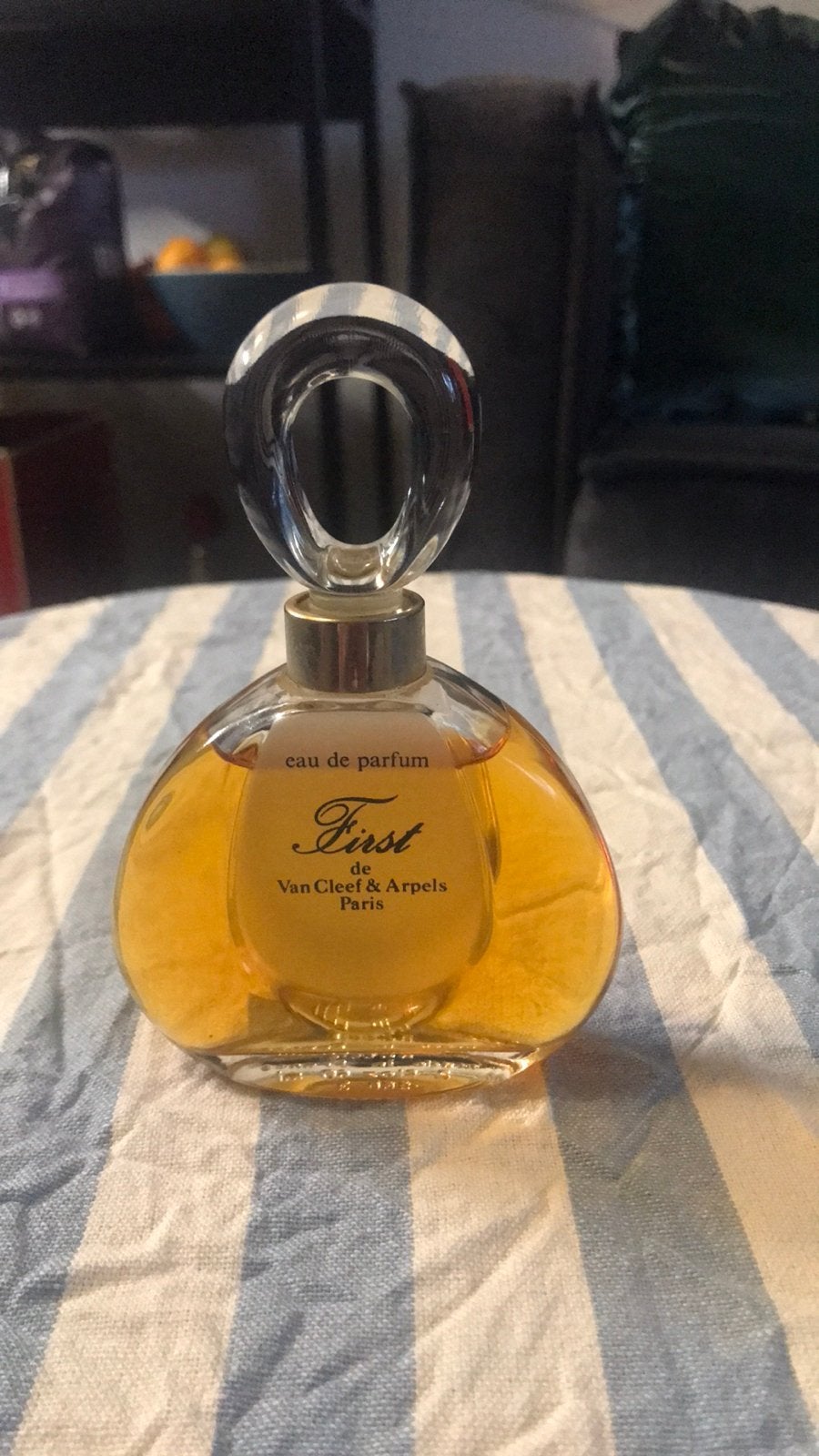 Vintage fles first van cleef en Arpels 60 ml eau de parfum, Verzamelen, Ophalen of Verzenden, Zo goed als nieuw