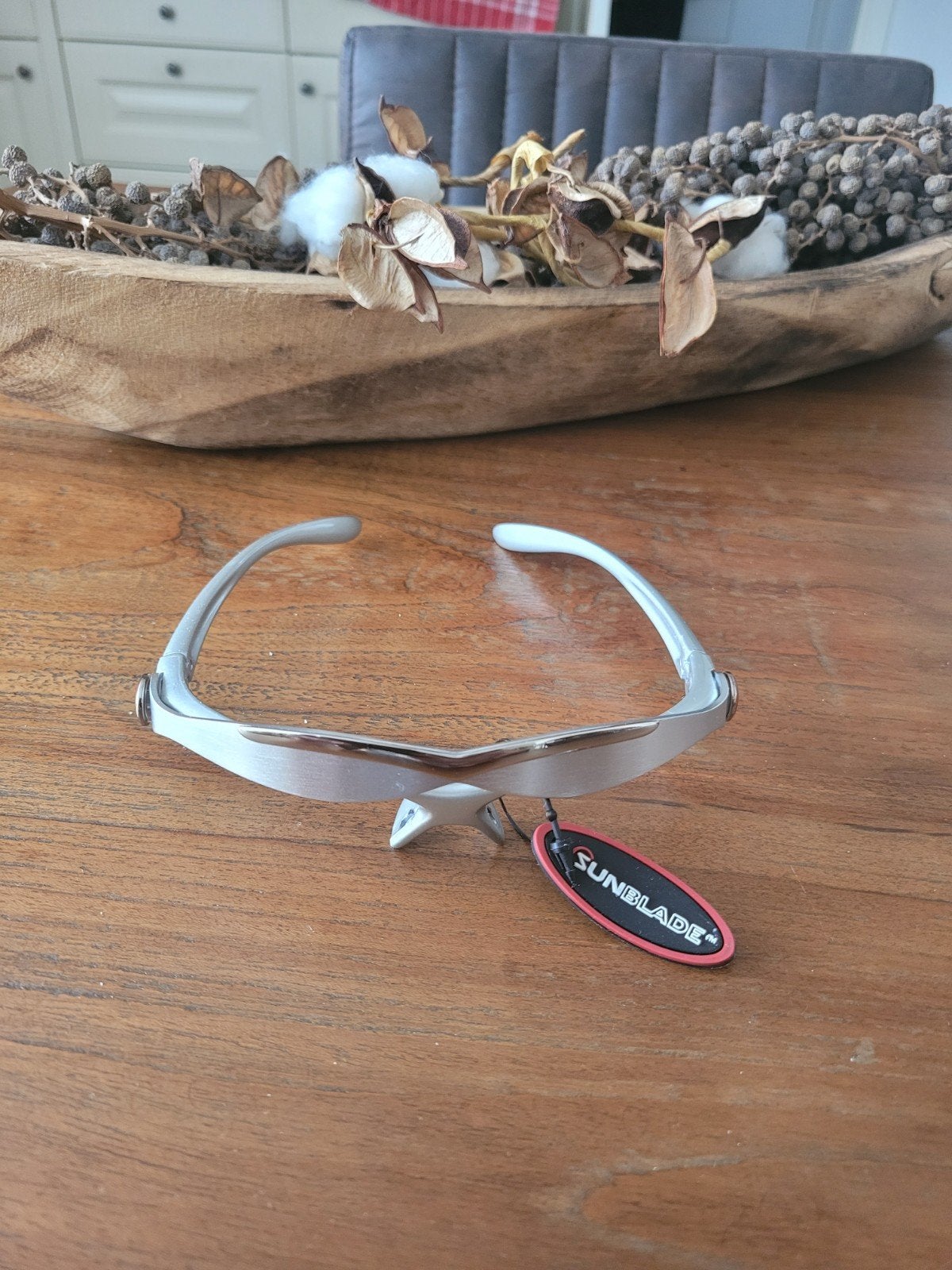 Nieuwe Sunblade zonnebril met etui en certificaat, Overige merken, Zonnebril, Nieuw, Ophalen of Verzenden