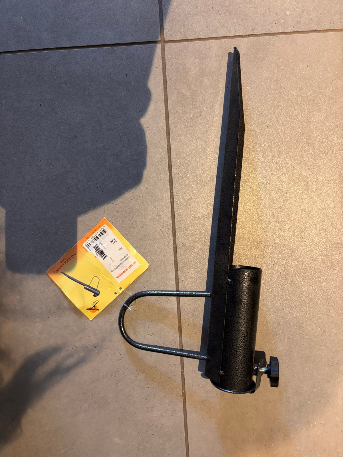 Nieuwe parasolhouder - grondanker voor parasol, Ophalen, Nieuw, Parasolvoet