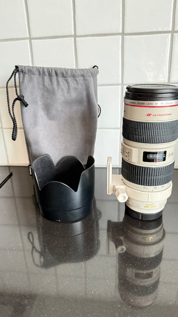 Canon EF 70-200mm F/2.8 L IS USM, Audio, Tv en Foto, Ophalen, Gebruikt, Canon, Telelens