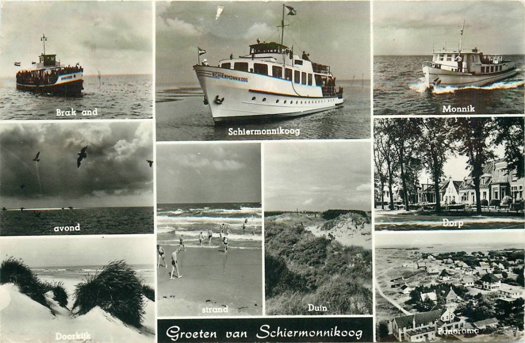 702-079-009 Schiermonnikoog, Ophalen of Verzenden, Voor 1920, Friesland