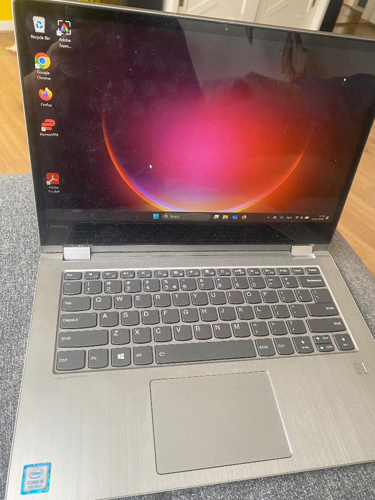Lenovo yoga 530, Ophalen, 256 GB, 2 tot 3 Ghz, Qwerty