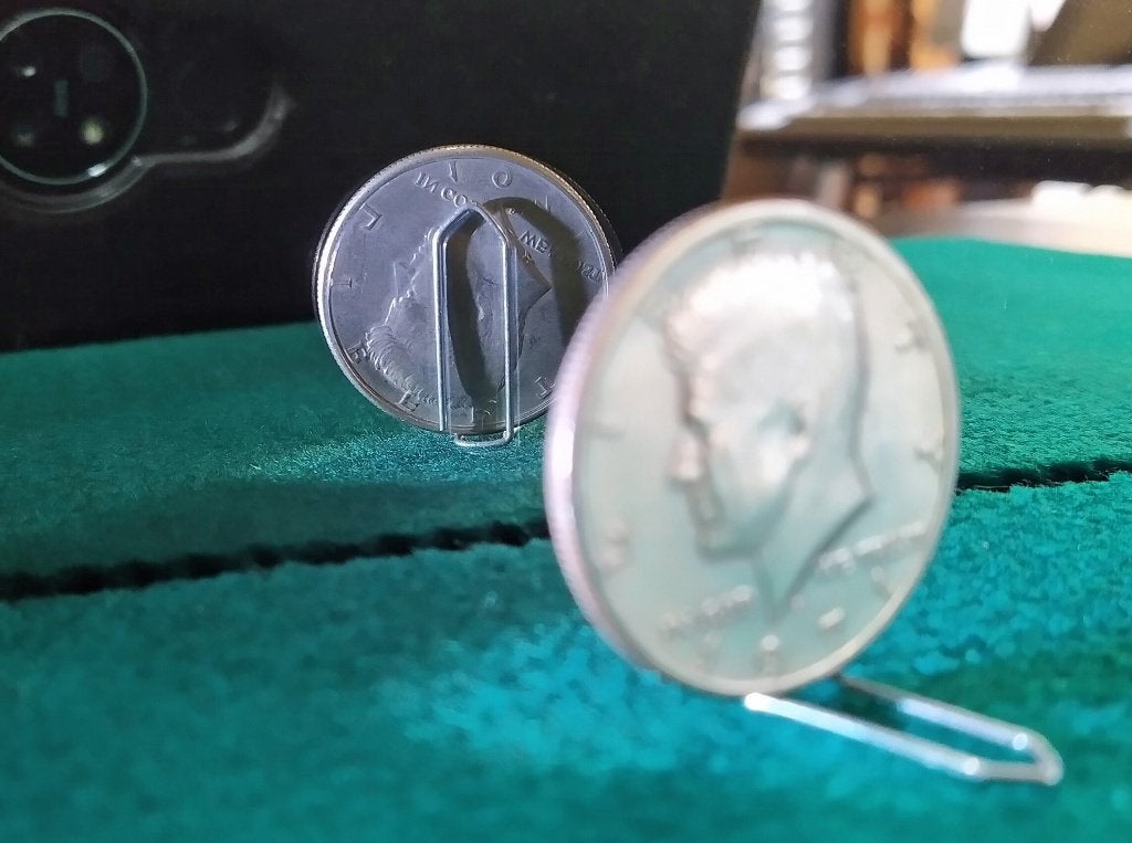Half Dollar met aan beide zijden kop – Lees omschrijving!, Postzegels en Munten, Munten | Amerika, Verzenden, Noord-Amerika, Losse munt