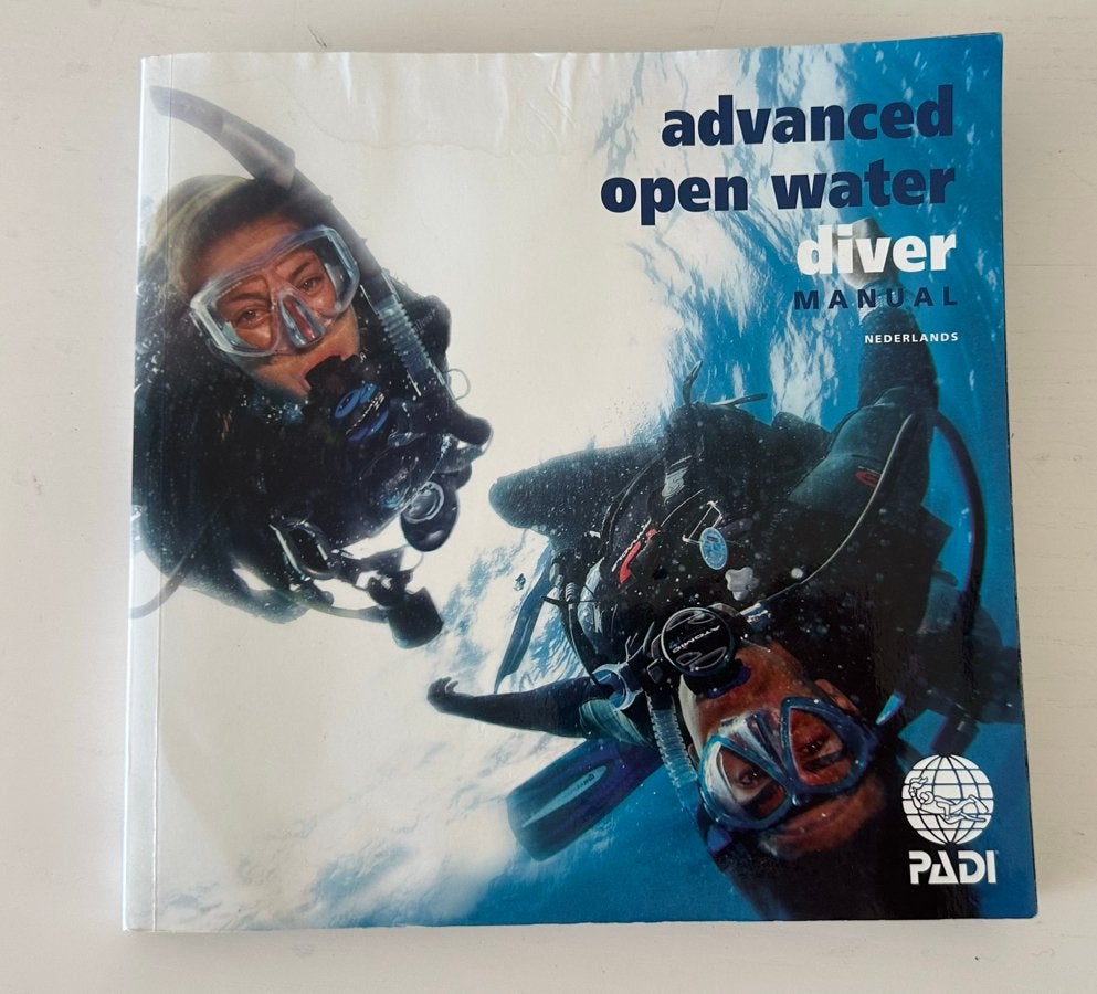 PADI Advanced Open Water Diver Handboek (Nederlands), Verzenden, Alpha, Gelezen, Overige niveaus
