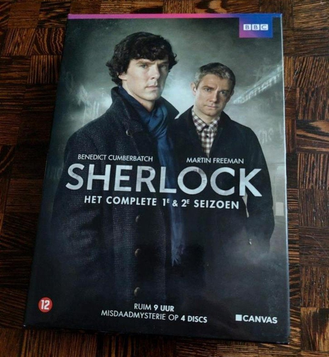 Sherlock: Het complete 1e en 2e seizoen (DVD Boxset), Vanaf 12 jaar, Verzenden, Zo goed als nieuw, Detective en Krimi