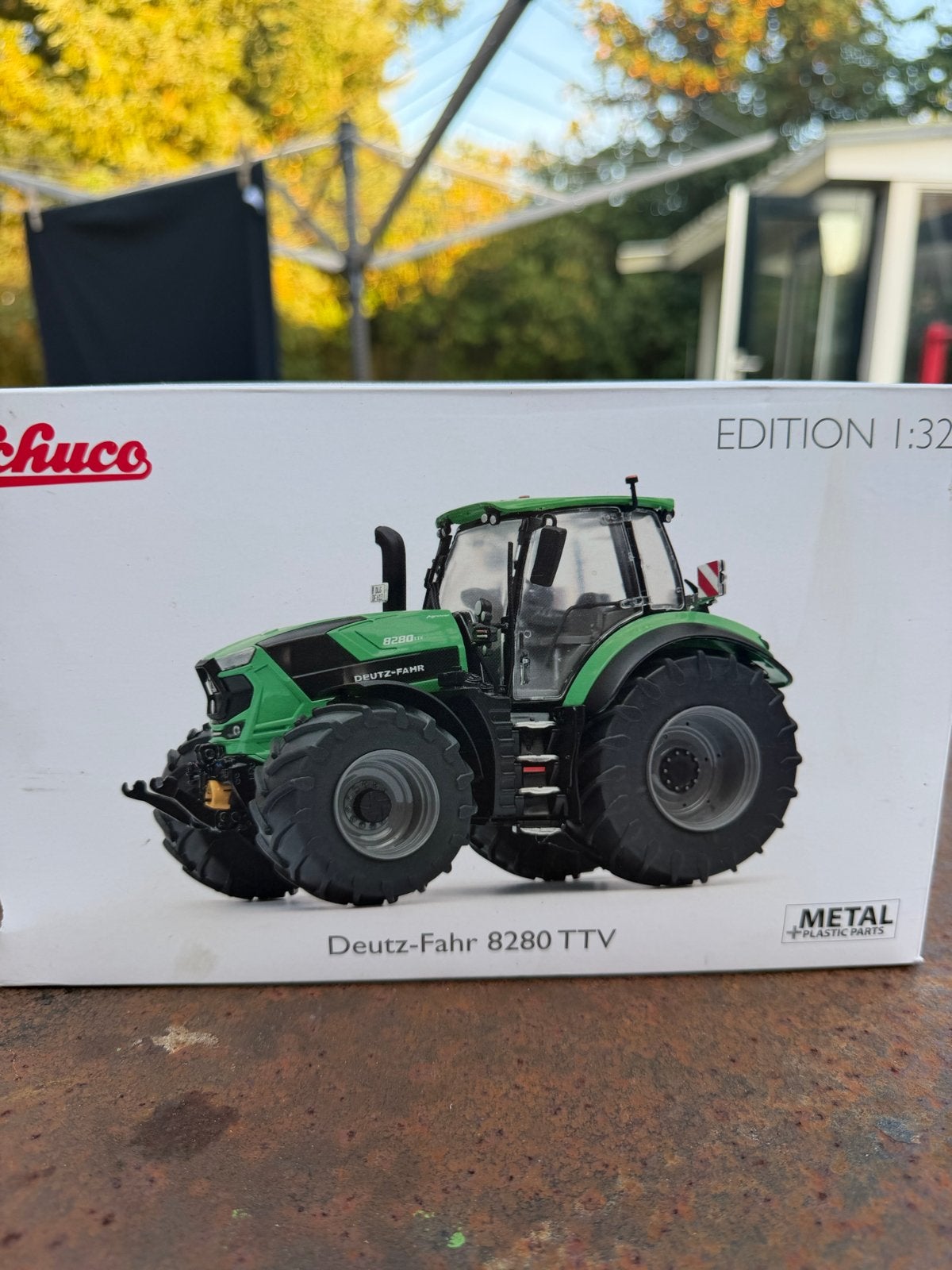 Schuco Deutz-Fahr 8280 TTV Tractor Model 1:32, Hobby en Vrije tijd, Overige merken, 1:32 tot 1:50, Overige typen, Ophalen of Verzenden