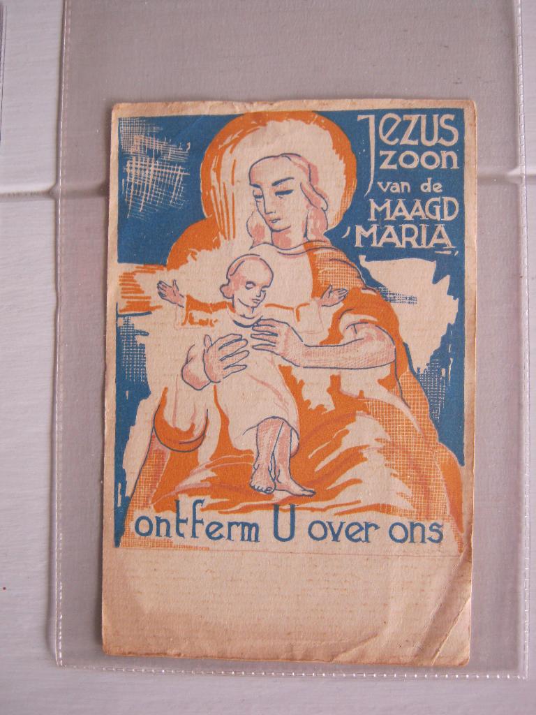 Nederlands Bidprentjes., Ophalen of Verzenden