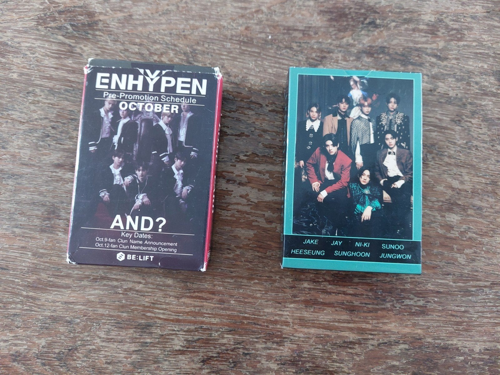 Enhypen lomocards, Ophalen of Verzenden, Zo goed als nieuw, Foto of Kaart