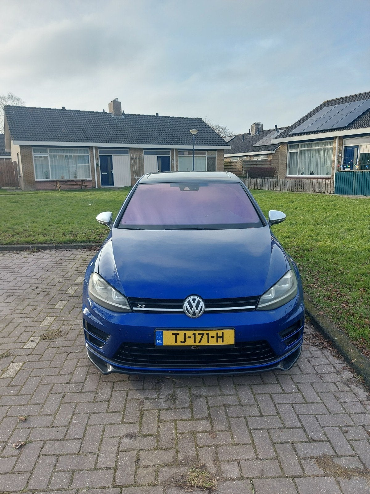 Volkswagen Golf 2.0 TSI R 221KW 5D 4MOTION DSG 2014 Blauw, Auto's, Volkswagen, Automaat, 4 cilinders, 1984 cc, Blauw