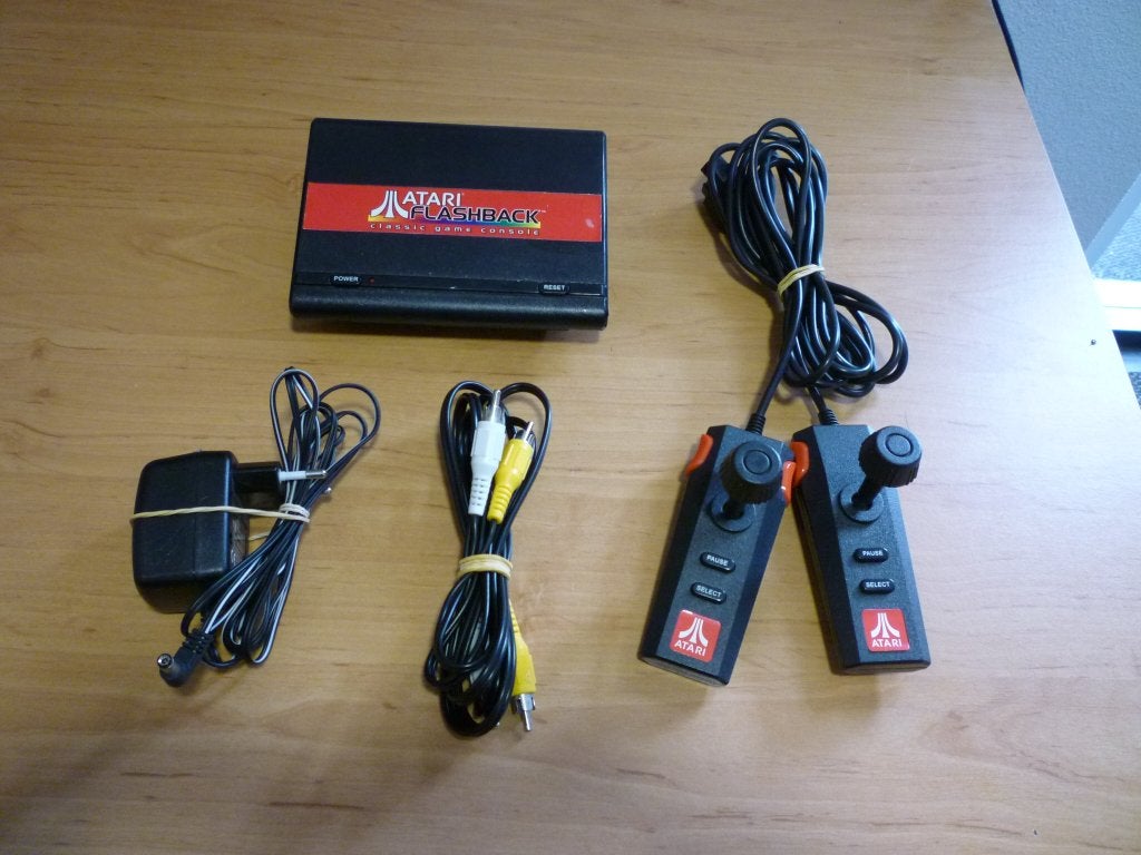 Atari Flashback, Spelcomputers en Games, Spelcomputers | Atari, Ophalen, Gebruikt, Met games, Met 2 controllers