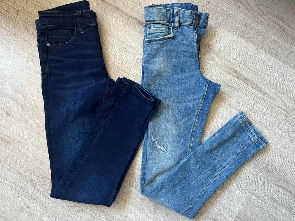 2 Jeans / spijkerbroeken Name It en Blue Ridge 146, Ophalen of Verzenden, Zo goed als nieuw, Jongen, Broek