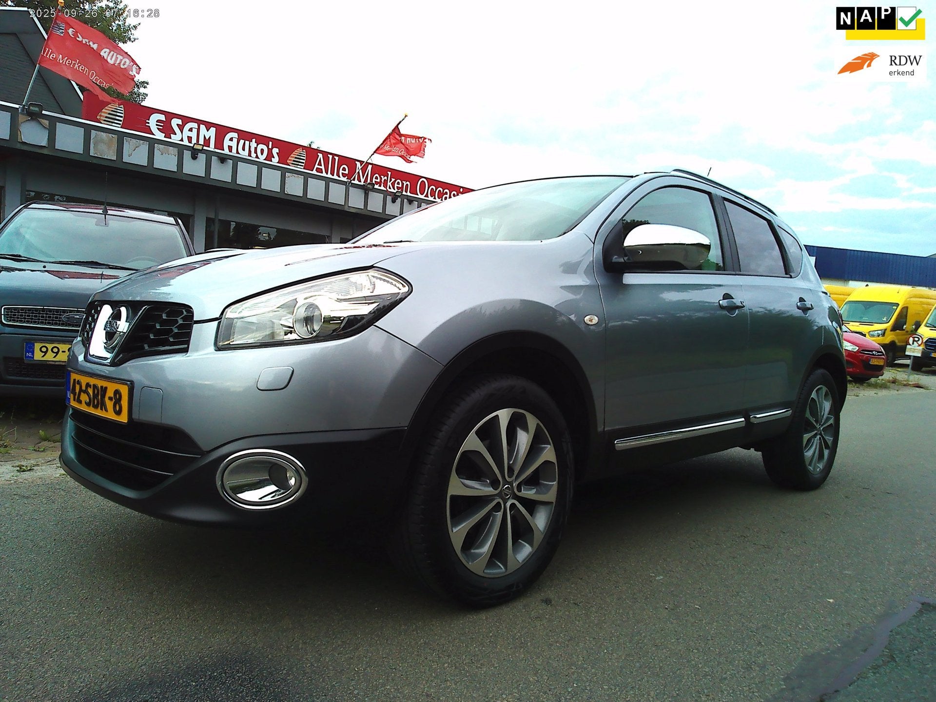 Nissan Qashqai 2.0 Tekna (NAVI 6-VER), Gebruikt, 4 cilinders, Automatische klimaatregeling, Bedrijf