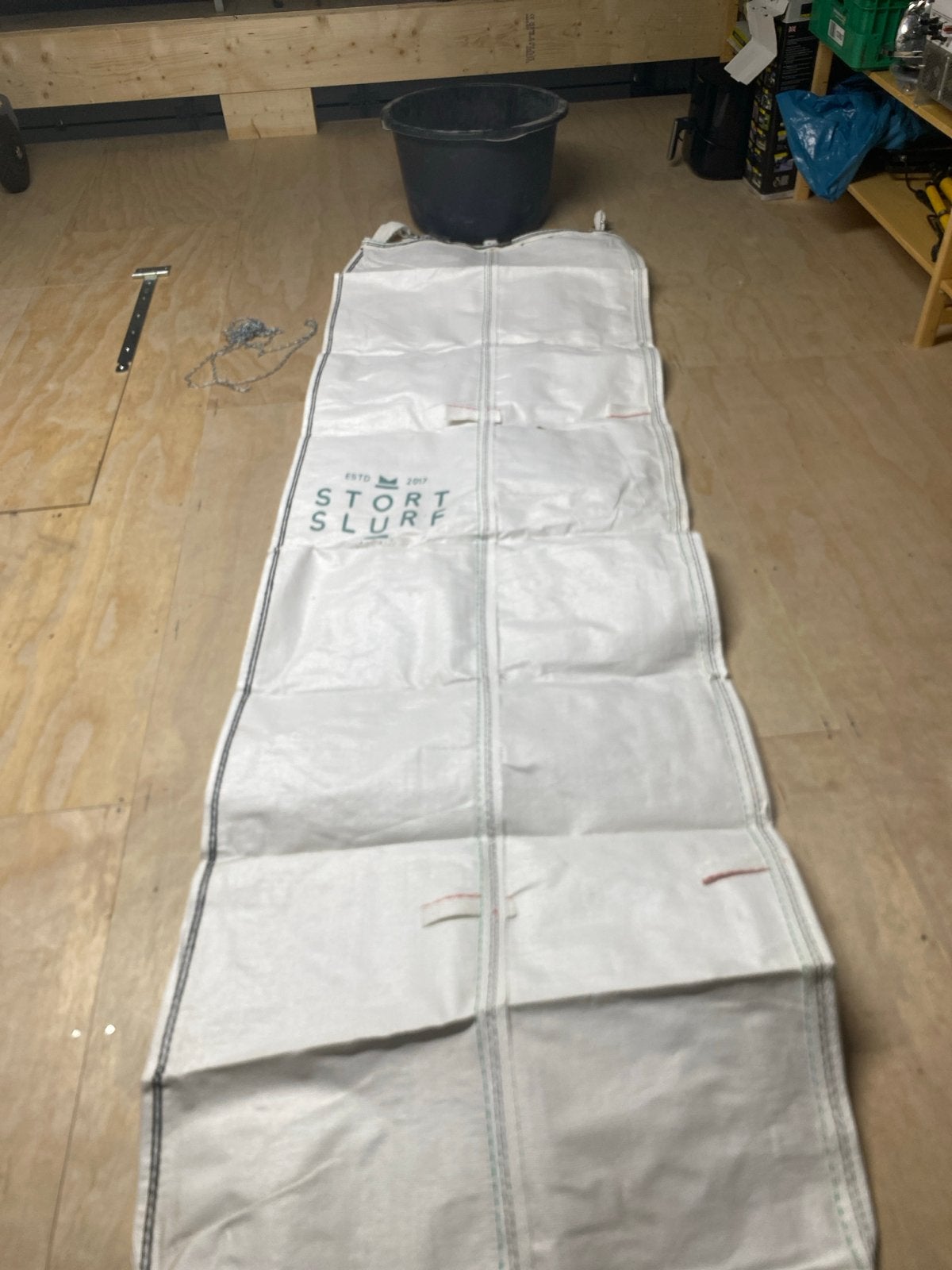 Stortslurf voor bouwafval of puin nieuw!!, Ophalen, Nieuw