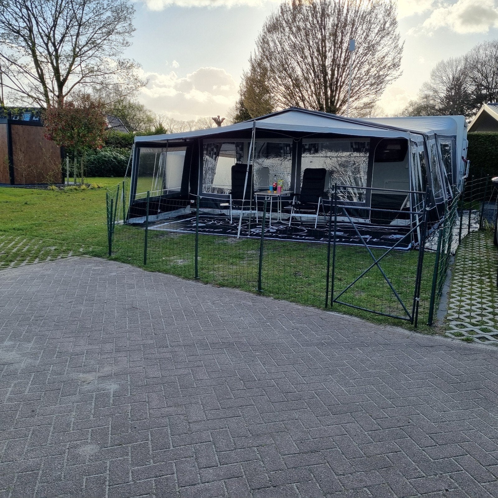 Walker Palladium 350 voortent te koop, Caravans en Kamperen, Voortenten en Luifels, Gebruikt, Overige merken, Polyester, Ophalen