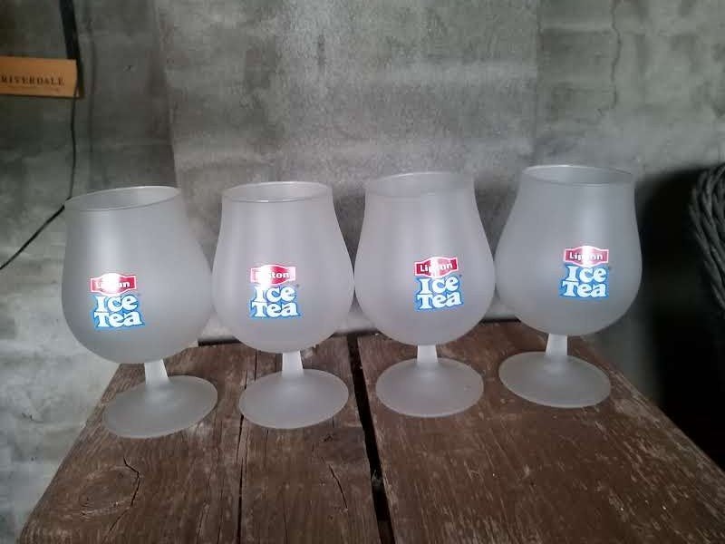 Ice tea glas, Ophalen of Verzenden, Frisdrankglas