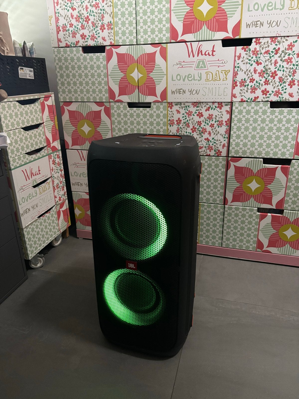 JBL partybox 310 inclusief doos, JBL, Party speaker, Zo goed als nieuw, Bluetooth