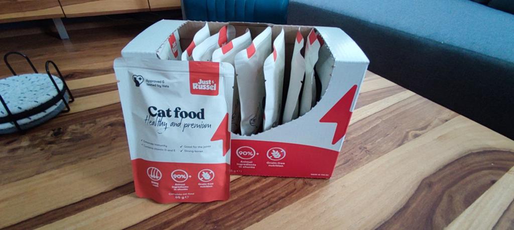 Just Russel natvoer kat, Dieren en Toebehoren, Dierenvoeding, Ophalen of Verzenden, Kat