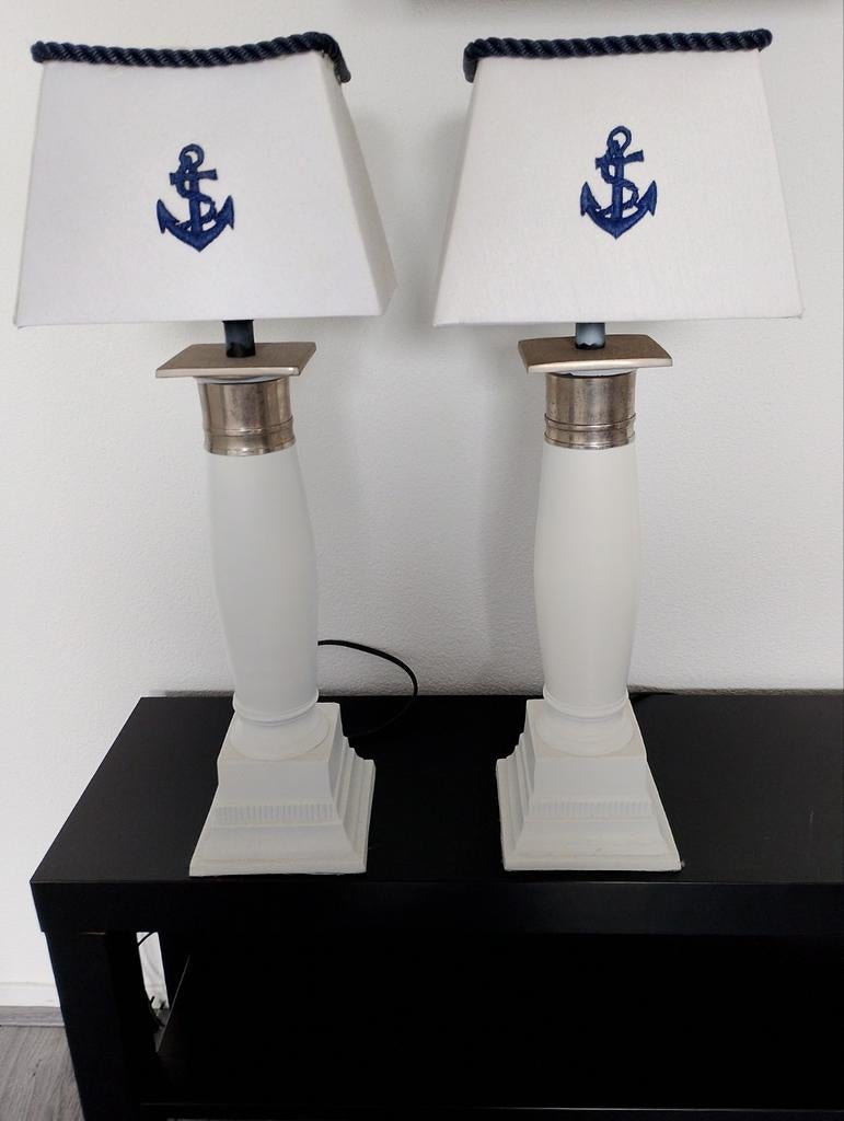 Twee leuke schippers lampen, Ophalen of Verzenden
