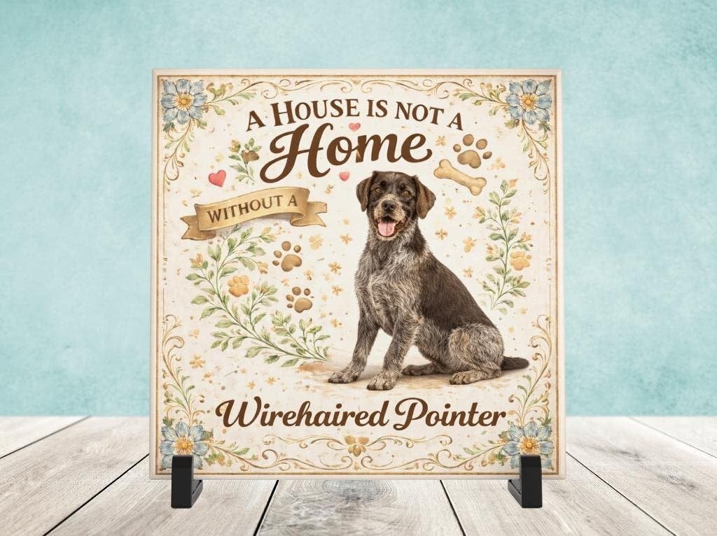 A House is not a Home Without a Wirehaired Pointer - Tegel, Verzenden, Nieuw